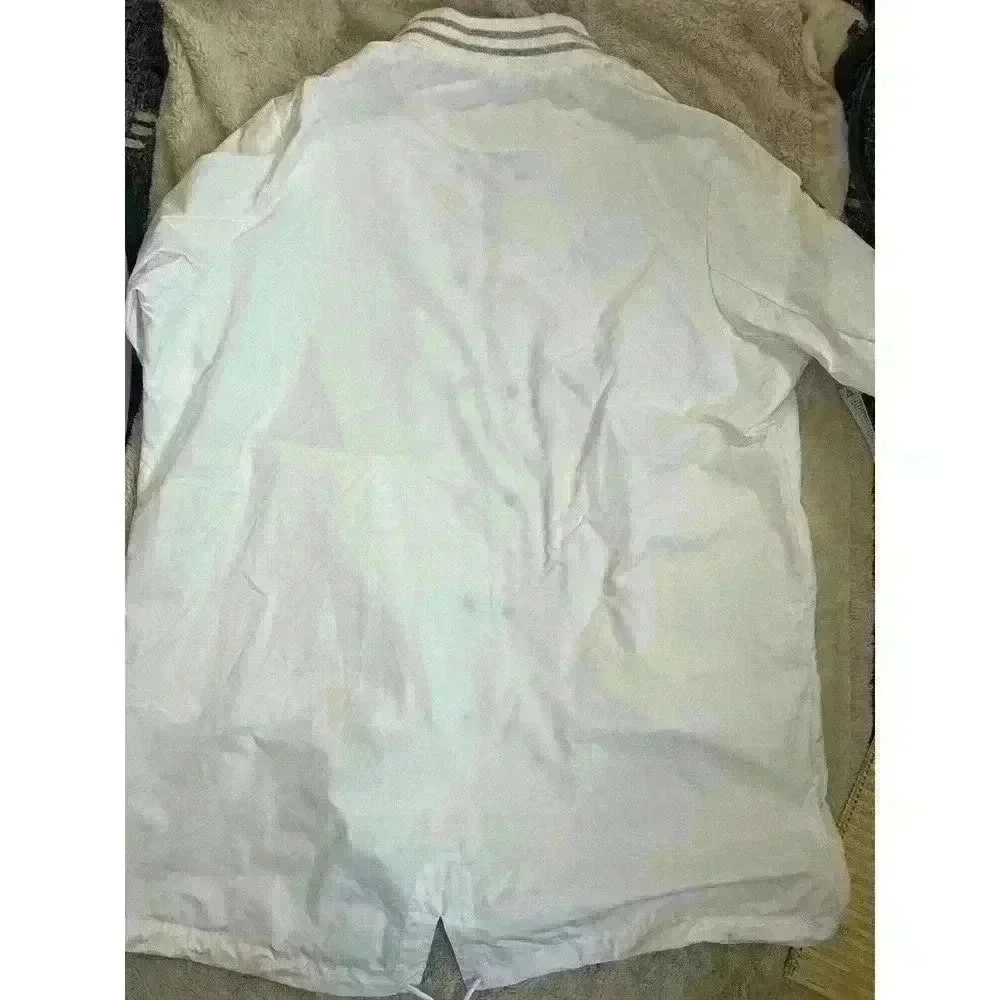 Nike Super Bowl 2020 Onfield Apparel XL‎ White Jacket Windbreaker Long Loose